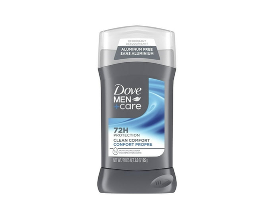 Dove Men+Care Deodorant Stick 72H Odour Protection Clean Comfort, 85 g - 85g