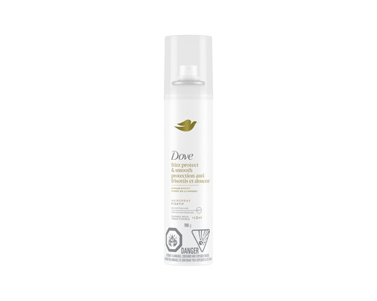 Dove Fixatif Protection Anti-Frisottis et Douceur 24 H de Tenue Flexible, 198 g - 198 g