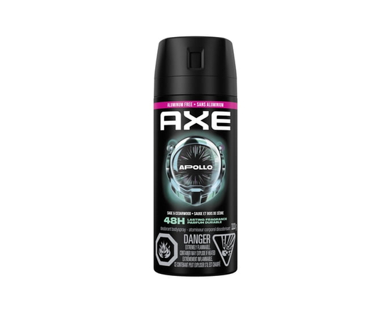 AXE Aluminum-Free Deodorant Body Spray Apollo Sage & Cedarwood, 113 g - 113 g