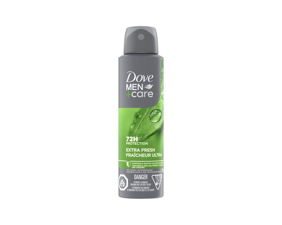 Dove Men+Care Antiperspirant Deodorant Dry Spray Extra Fresh, 107 g - 107 g