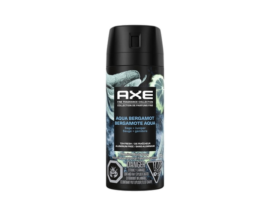 AXE Fine Fragrance Collection Premium Deodorant Body Spray Aqua Bergamot, 113 g - 113 g