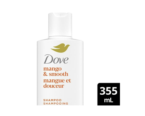 Dove Shampoo Mango & Smooth Bio-Protein Care + Mango Butter, 355 ml - 355mL