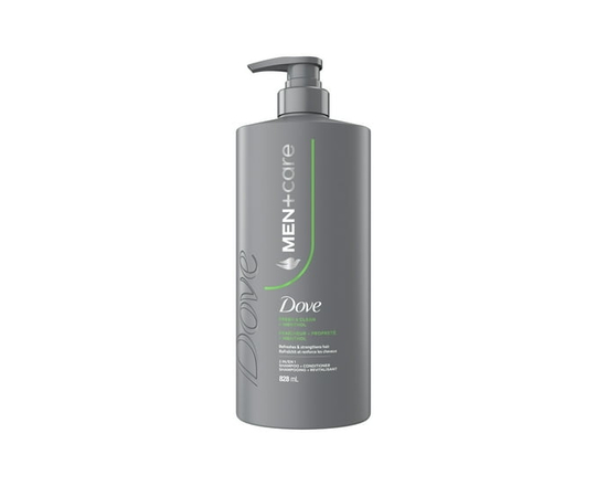 Dove Men+Care Fresh Clean 2-in-1 Shampoo + Conditioner For Dull Hair, Refreshes & Strengthens with Menthol - 828 ml