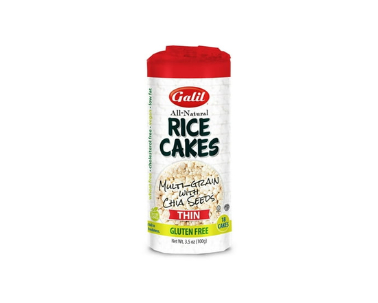 Galil Thin Multigrain Cakes w/ Salt & Chia - 100g