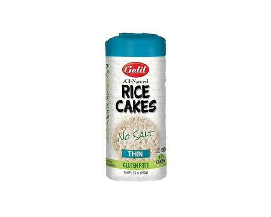 Galil Thin Rice Cakes No-Salt - 3.5 oz (100g)