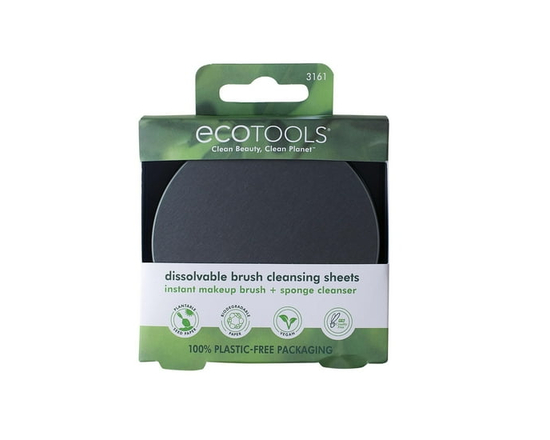 EcoTools Feuilles de Nettoyage de Brosse Dissolvables