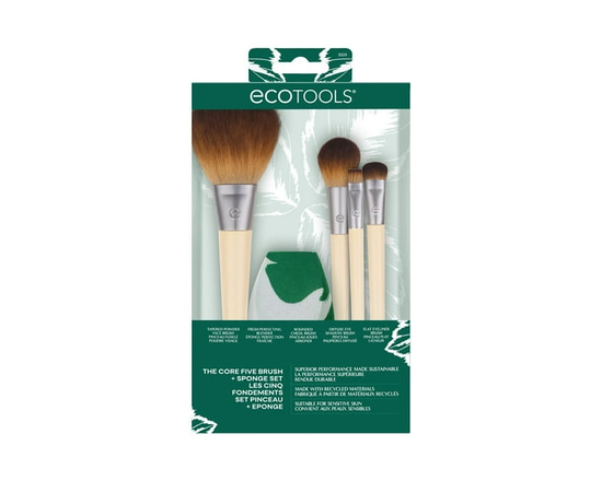 EcoTools Core Five Makeup Brush and Sponge