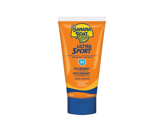 Banana Boat® Ultra Sport™ Sunscreen Lotion, SPF 30, 90mL Travel Size - 3 oz
