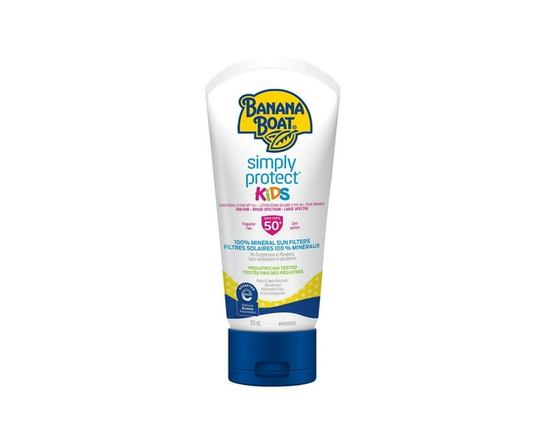 Banana Boat® Simply Protect™ Kids Mineral Sunscreen Lotion SPF 50+ - 150ml