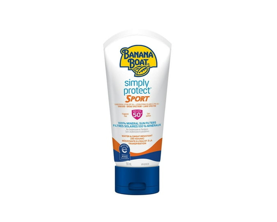 Banana Boat® Simply Protect™ Sport Lotion Écran Solaire Minérale FPS 50+ - 150ml