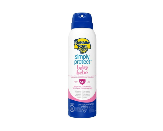 Banana Boat® Simply Protect™ Baby Sunscreen Spray SPF 50+