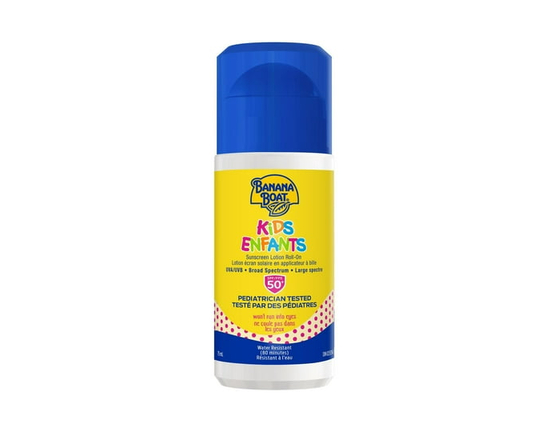 Banana Boat® Kids Sunscreen Lotion Roll-On SPF 50+ - 75ml