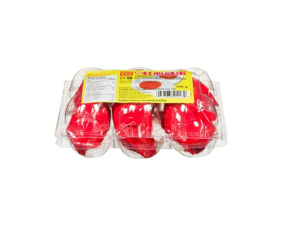 Six Fortune Cooked Salted Duck Eggs - 350g