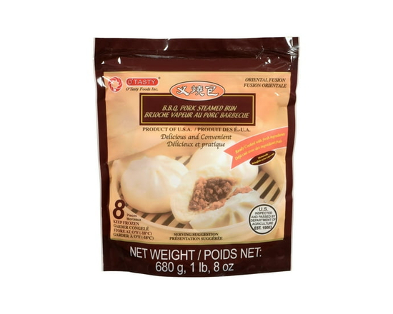 O'tasty Frozen BBQ Pork Steamed Bun - 680 g