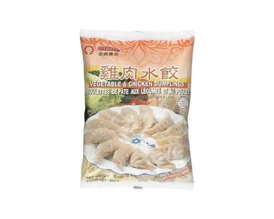 O' Tasty Frozen Dumplings - Vegetable & Chicken, 567g - 567g