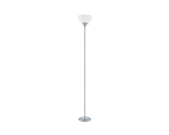 Mainstays 71" Silver Floor Lamp, Modern Design (Silver)