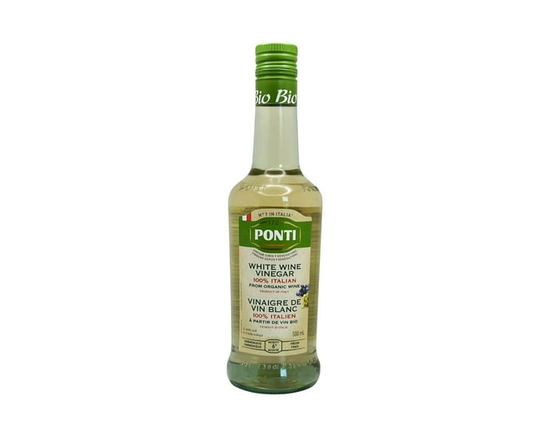 Ponti Organic White Wine Vinegar - 500 mL