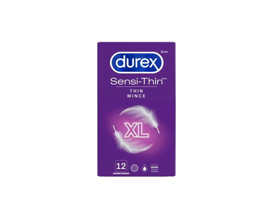 Condoms DurexMD Sensi-ThinMD XL minces   12 condoms