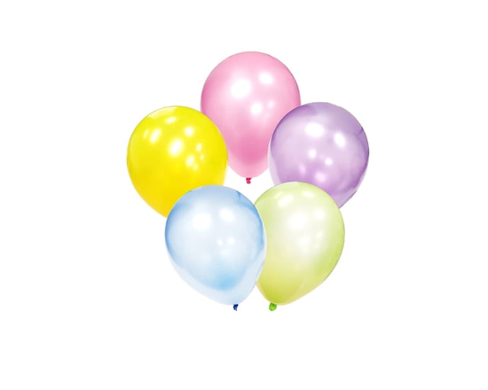 Way To Celebrate 50Pcs Balloon Pearl Colorful Colorful , 12CT x 12in Helium Latex Balloon