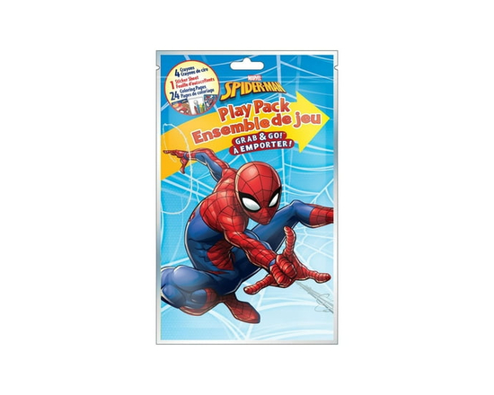 Spider-Man Grab & Go Coloring Activity Play pack for Kids