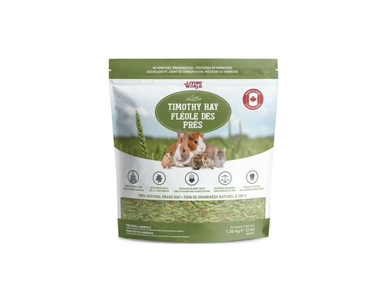 Living World Timothy Hay for Small Animals 1.36 kg - 1.3kg