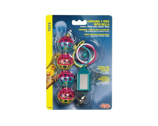 Living World Classic Toy Value Pack for Small Birds