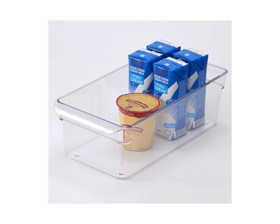 Mainstays Small Refrigerator Organizer Bin - 15.2x30.4x10.1cm