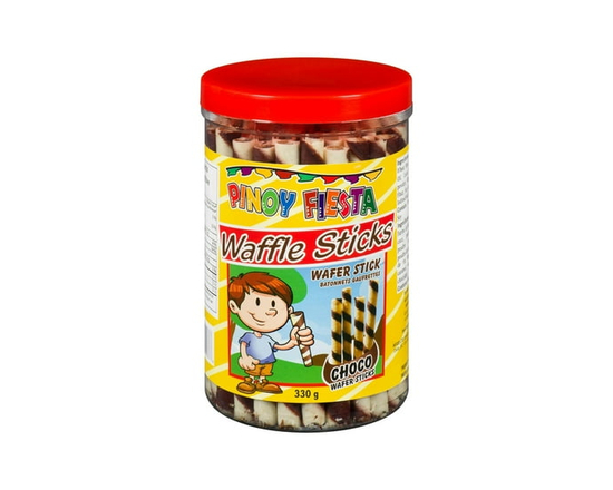 Pinoy Fiesta Chocolate Wafer Sticks - 330 g