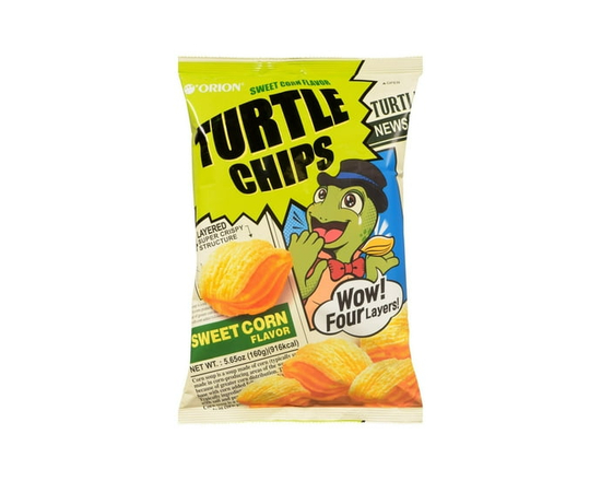 ORION Turtle Chips Sweet Corn - 160G