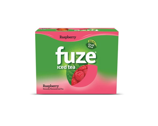 Fuze Iced Tea Raspberry Cans, 341 mL, 12 Pack - 12X341