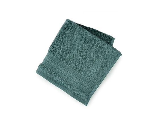 Serviette de bain unie 100 % coton Hometrends, 1 pièce, 550 g/m², ultra-absorbante et douce, couleur anthracite - 1 débarbouillette 13 x 13 po (Sarcel