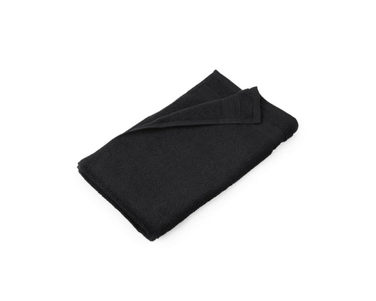Ensemble de 6 serviettes de bain unies hometrends, marine - 1 serviette à main 16 x 28 po (Noir)