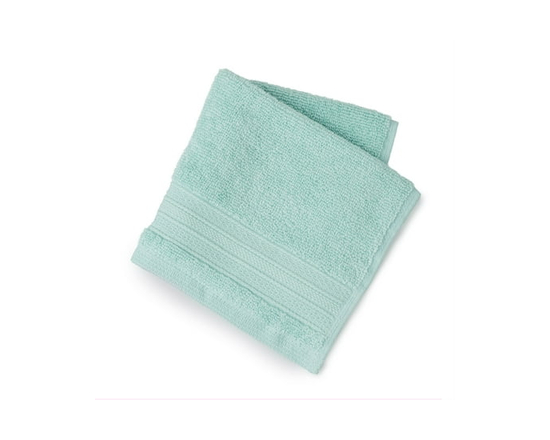 hometrends Solid 100% Cotton Bath Sheet, 1 Piece, 550 GSM, Highly Absorbent & Soft Bathsheet, Light Grey - 1 Washcloth, 13" x 13" (Teal)