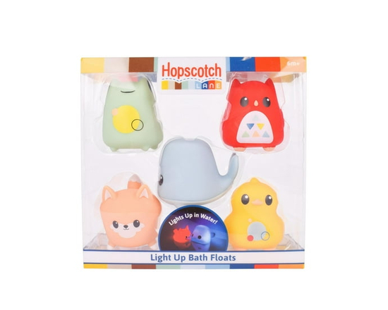 Hopscotch Lane Light Up Animal Bath Toys
