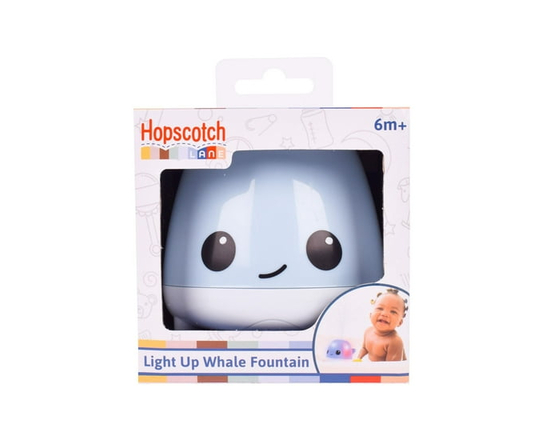 Hopscotch Lane Whale Light up Fountain Bath Toy   Baby and Toddler 6 Months and Older, Unisex
