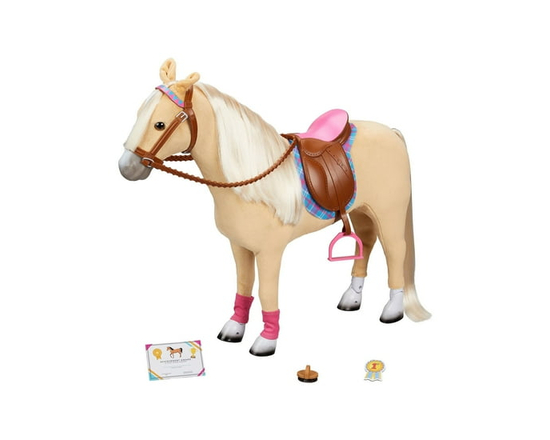 My Life As Poseable Palomino Horse Play Set for 18 inch Dolls