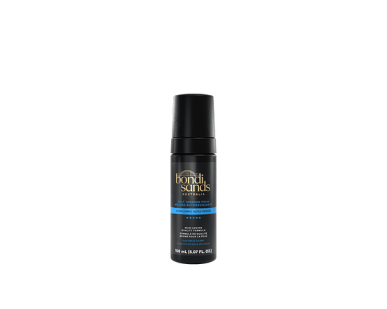 Bondi Sands Self Tanning Foam Ultra Dark, Enriched with Aloe Vera and Coconut, Streak-Free Tan for the Darkest Tan, 150 mL - 150ml