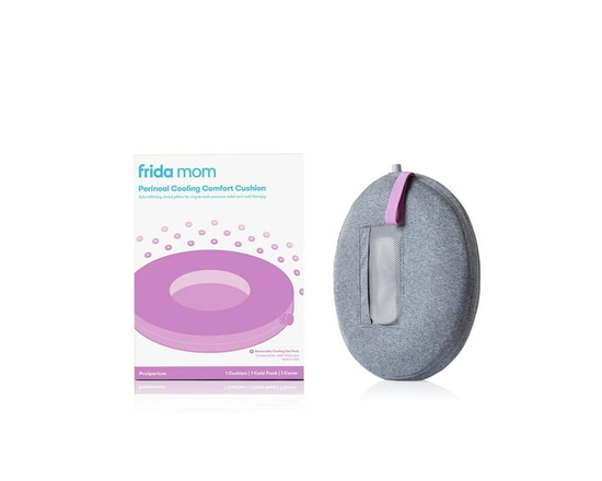 Frida Mom - Portable Perineal Cooling Comfort Cushion - Donut Pillow - Postpartum Recovery - Newborn Baby Hospital Bag Essential Cooling Gel Pack for 