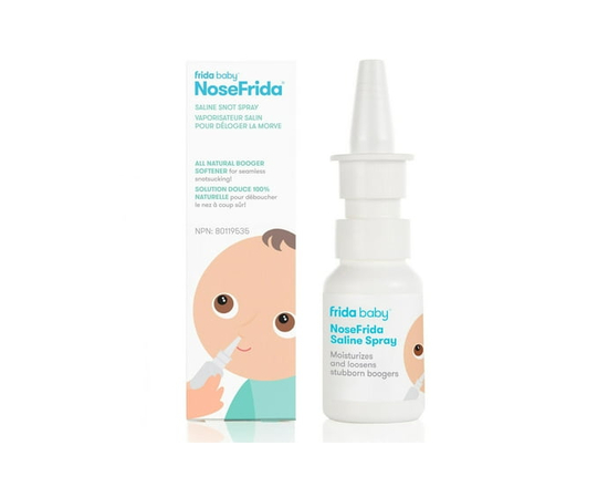 Frida Baby - NoseFrida Saline Snot Spray Saline Nasal Spray To Soften Nasal Passages For Use Before NoseFrida The SnotSucker
