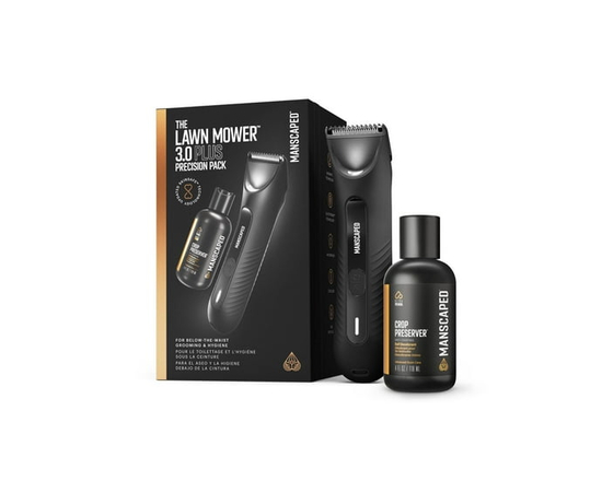 MANSCAPED® The Lawn Mower® 3.0 Plus Precision Pack - Men's Groin & Body Hair Trimmer with Crop Preserver® Ball Deodorant - 0.11 kg
