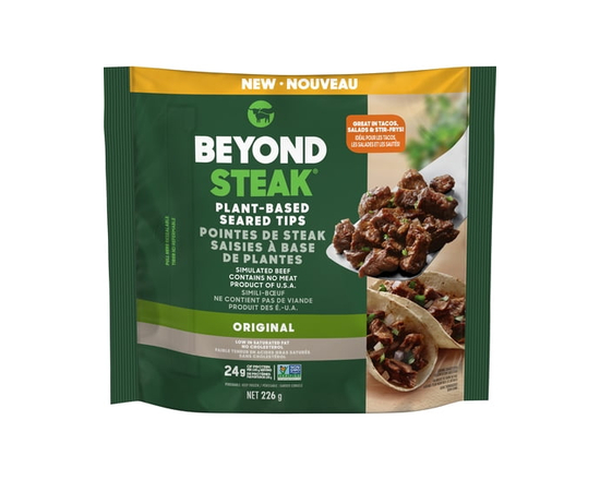 Beyond Meat Plant-Based Seared Steak Tips, 226g - 226G