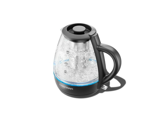 Chefman, Rapid-Boil 1L Kettle with Removable Tea Infuser - 1.1 Quarts