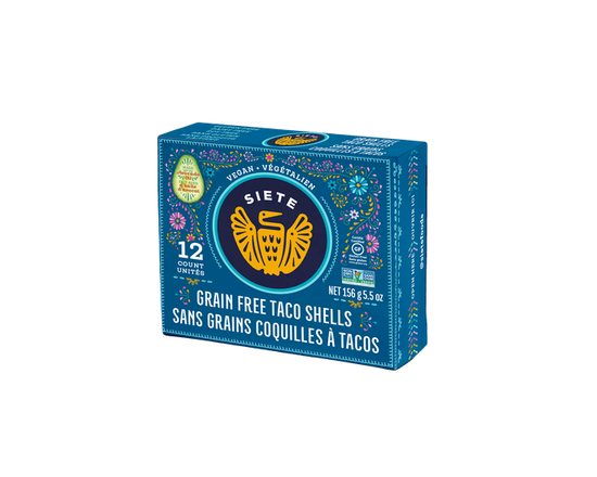 Coquilles à tacos sans céréales Siete - 5,5 oz