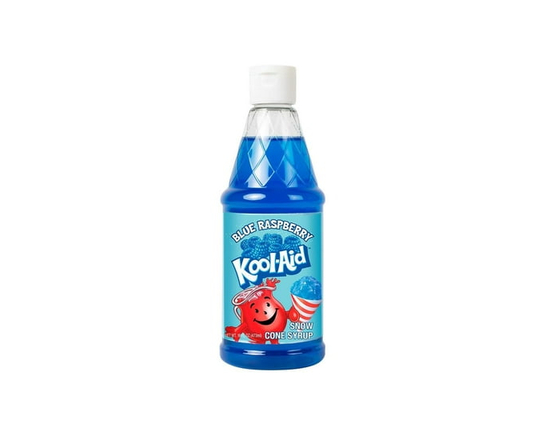 Kool-Aid Snow Cone Syrup, Blue Raspberry - 16-oz Bottle - 16 oz