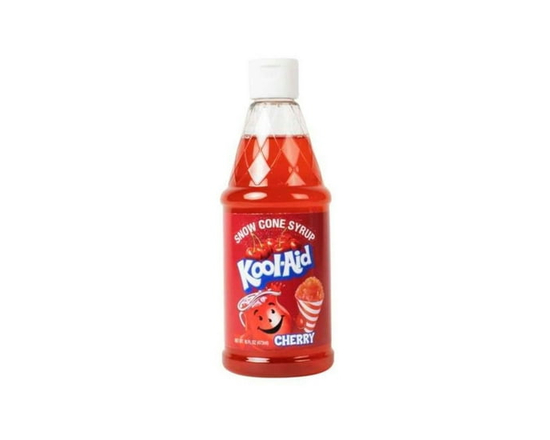 Kool-Aid 16-oz Snow Cone Syrup, Cherry - 16oz Bottle - 16 oz