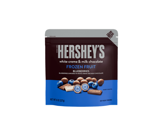 Hershey's Blueberries in White Creme & Milk Chocolate, (Frozen) - 8 oz