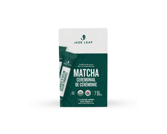 Jade Leaf Ceremonial Matcha Sticks Organic 7 Sticks - 7ct