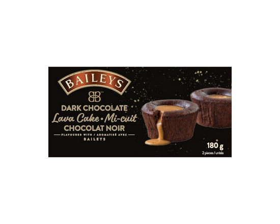 Gateau Mi cuit Chocolat Noir Baileys - 180 g