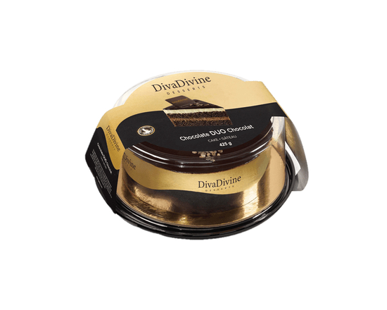 Diva Divine brand Duo  Chocolate Cake - 425GR