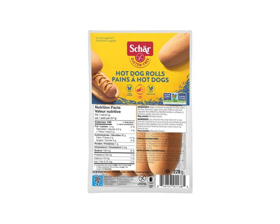 Schär Gluten-Free Hot Dog Rolls